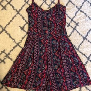 Hollister paisley print medium romper